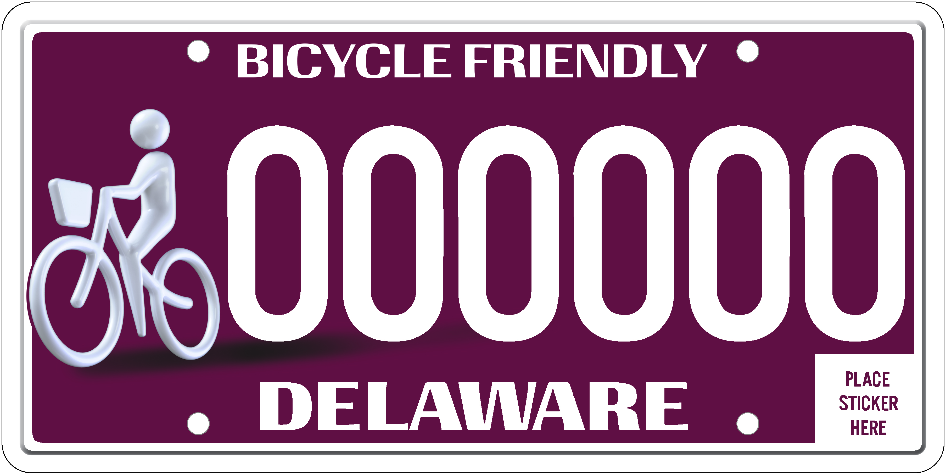 Bike friendly Plate