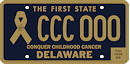 Conquer Childhood Cancer tag