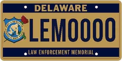 Law Enforcement Memorial tag